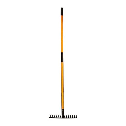 Grebla pentru gradina, coada fibra de sticla, 14 dinti, 150 cm