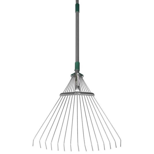 Grebla pentru frunze, gradina, coada telescopica, 15 dinti