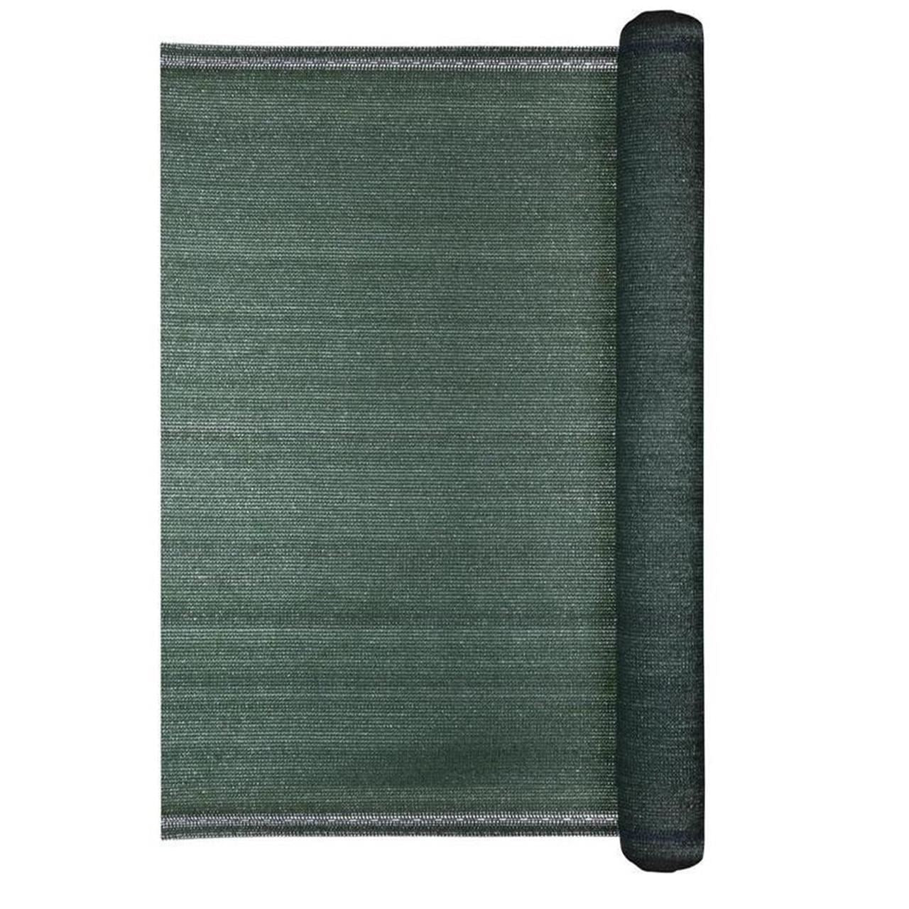 Plasa de umbrire, HDPE, 80 g/mp, grad de umbrire 80%, verde, 50x1.5 m