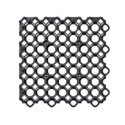 Grilaj plastic pentru parcari auto, negru, 49.2x49.2x3.9 cm