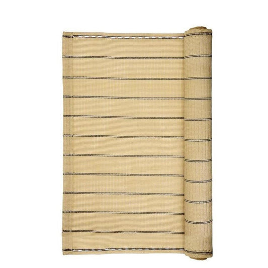 Paravan pentru balcon, terasa, gard, bej, 185 g/m2, UV, 10x2 m
