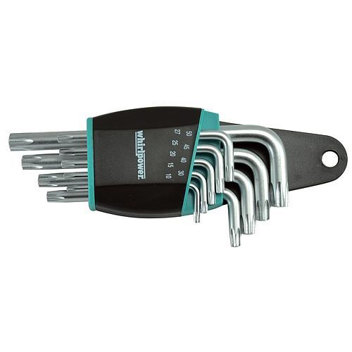 Chei torx scurte, 9 bucati, T10-T50, Whirlpower