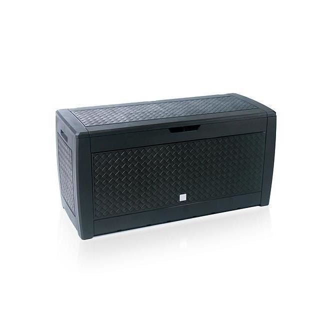 Lada depozitare de gradina, antracit, 310 L, 119x48x60 cm, Matuba