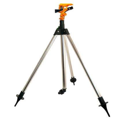 Aspersor pulsatoriu, plastic, cu trepied telescopic, 550-930 mm