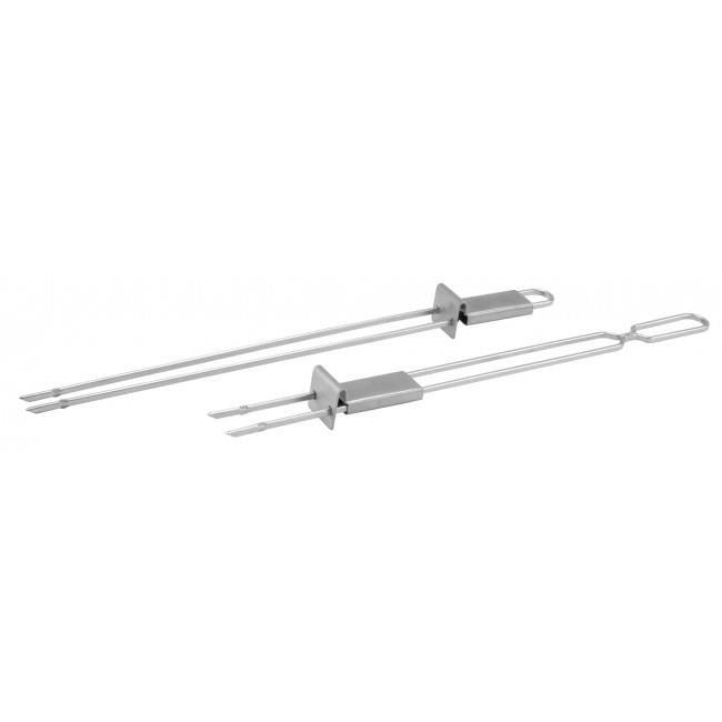 Tepuse frigarui, pentru fript slanina, set 2 buc, 32 cm, Perfect Home