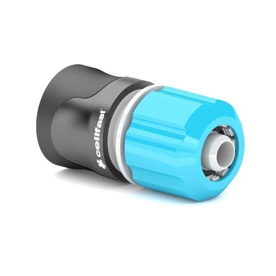 Cupla rapida, cu stop, 3/4", ERGO, Cellfast