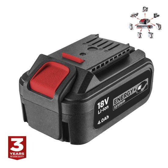 Acumulator 18 V, 4 Ah Li-ion, Graphite Energy+