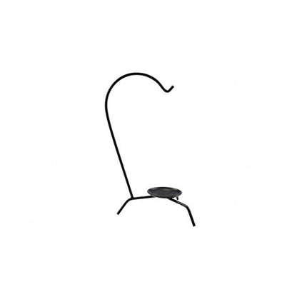 Suport pentru ceaun, de servire, negru, Perfect Home