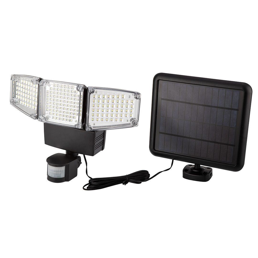 Lampa solara de perete, LED, senzor miscare, 2 moduri iluminare, 10 W, 1000 lm, IP65, NEO