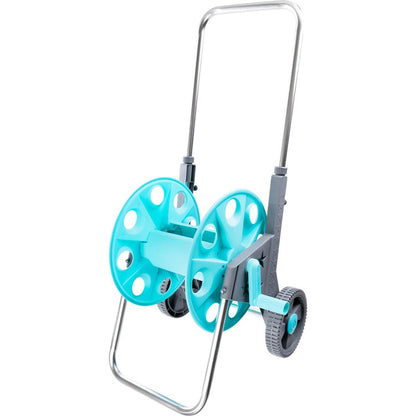 Carucior pentru furtun gradina, plastic, telescopic, 1/2", 60 m, Richmann