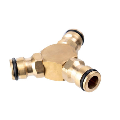 Adaptor, cuplaj rapid, 3 directii, alama, 1/2", Richmann