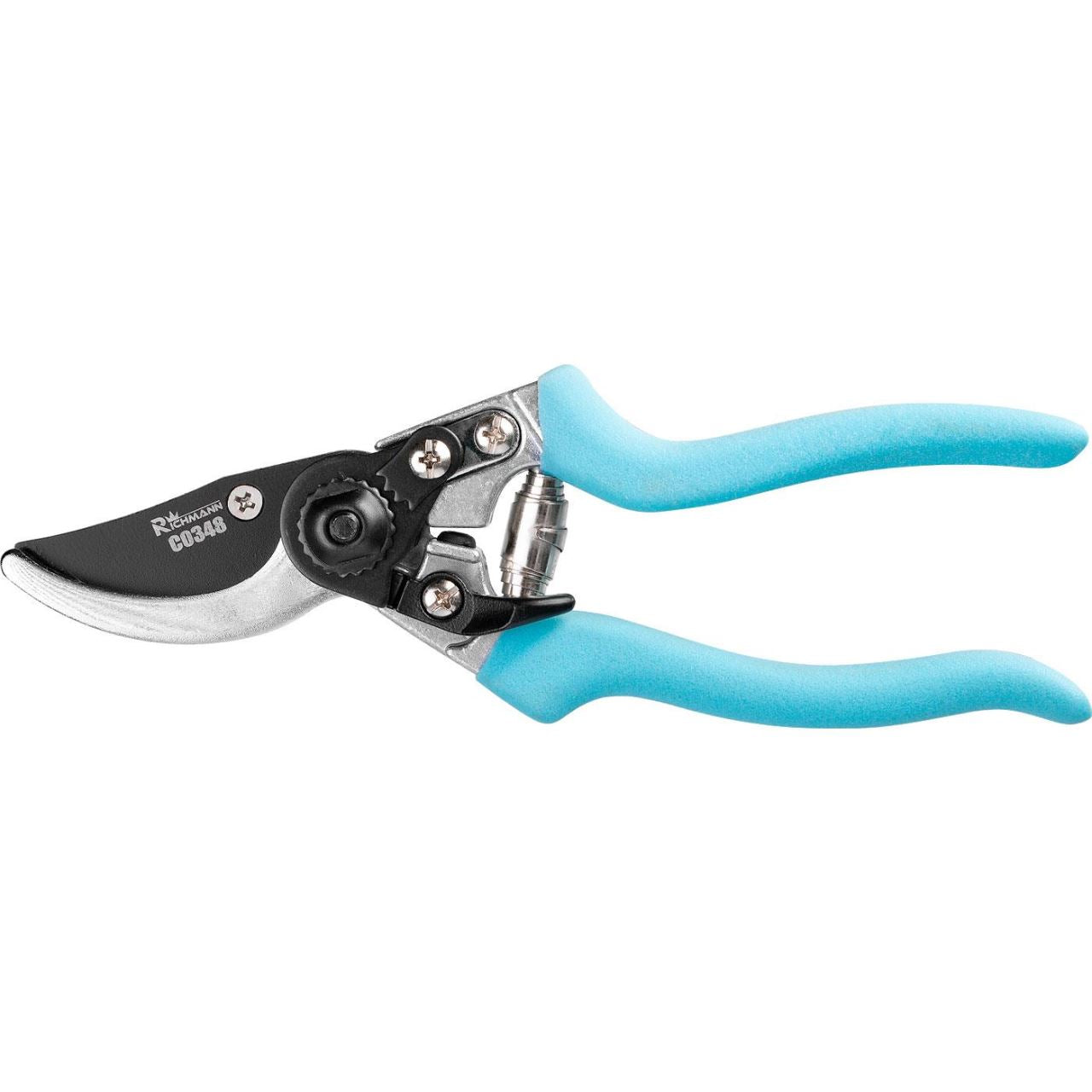 Foarfeca gradina, tip nicovala, cu arc, teflon, 20 cm, Richmann