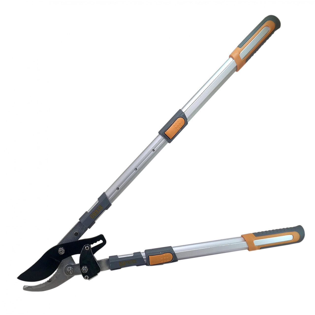 Foarfeca crengi, tip bypass, teflon, otel japonez SK5, maner telescopic 70-88 cm, Richmann Exclusive