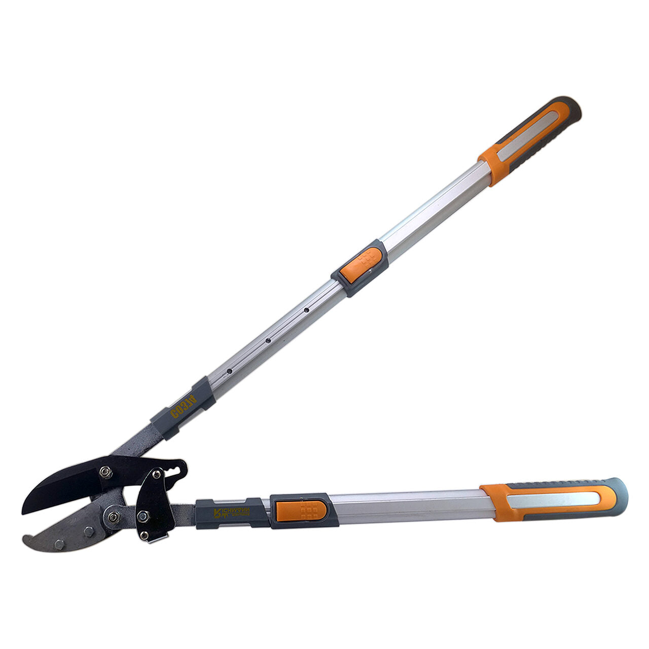 Foarfeca crengi, tip nicovala, teflon, otel japonez SK5, maner telescopic 70-88 cm, Richmann Exclusive