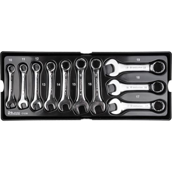 Set chei combinate scurte, sertar TIP A (385x150 mm) pentru dulap mobil, 10-19 mm, 10 buc, RICHMANN EXCLUSIVE