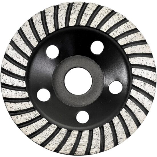 Disc diamantat slefuire uscata, turbo, beton, 125 mm/22.23 mm, Richmann Exclusive