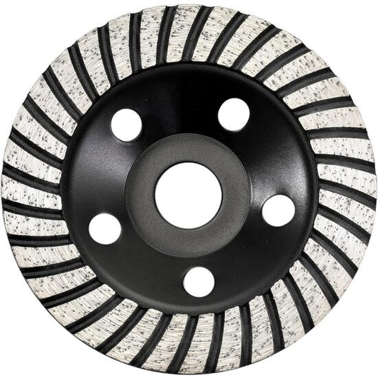 Disc diamantat slefuire uscata, turbo, beton, 125 mm/22.23 mm, Richmann Exclusive