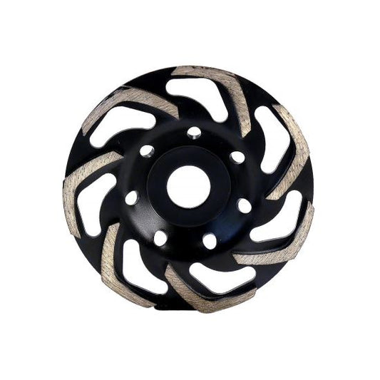 Disc diamantat slefuire, beton, slefuire uscata, segment "S", 125 mm/22.23 mm, Richmann Exclusive