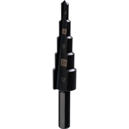Burghiu pentru metal, in trepte, nitrura de titan, 4-12 mm, Richmann Exclusive