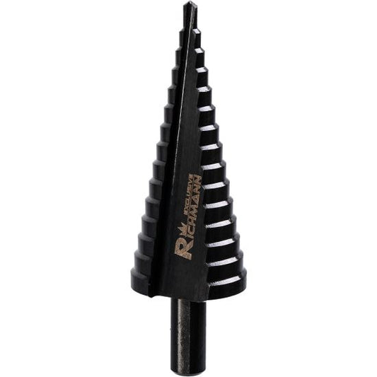 Burghiu pentru metal, in trepte, nitrura de titan, 4-32 mm, Richmann Exclusive