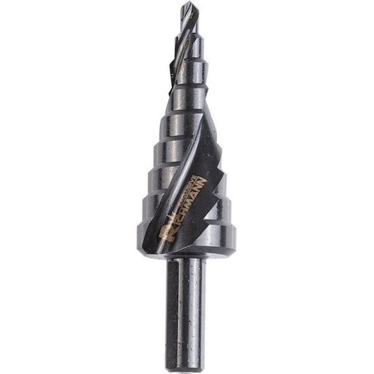 Burghiu pentru metal, in trepte, nitrura de titan, spiralat, 4-20 mm, Richmann Exclusive