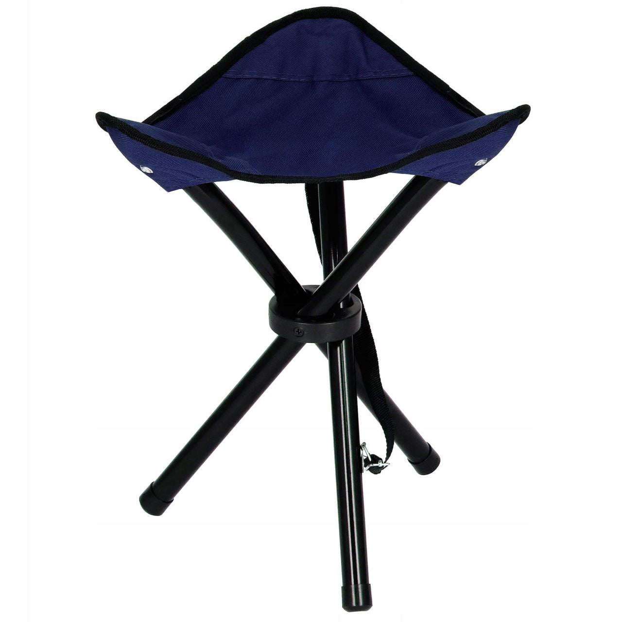Scaun pliabil gradina, camping, pescuit, albastru, max 100 kg, 28x28x28 cm, Springos