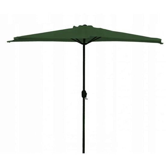 Umbrela balcon/terasa, semirotunda, verde, 270 cm