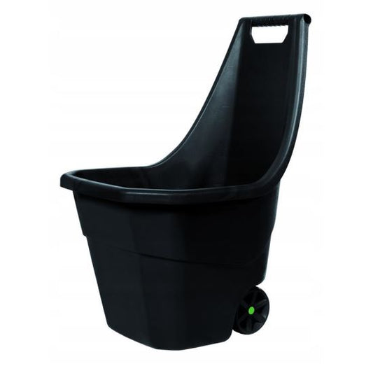 Roaba de gradina, plastic, negru, 55 L, Load & GO