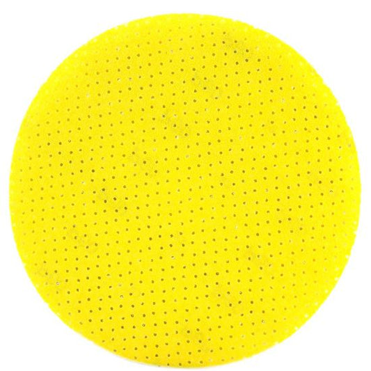 Disc abraziv perforat pe baza de flizelina pentru girafa, 225 mm, granulatie P120, prindere velcro, set 3 buc, fara praf, Multi Pad