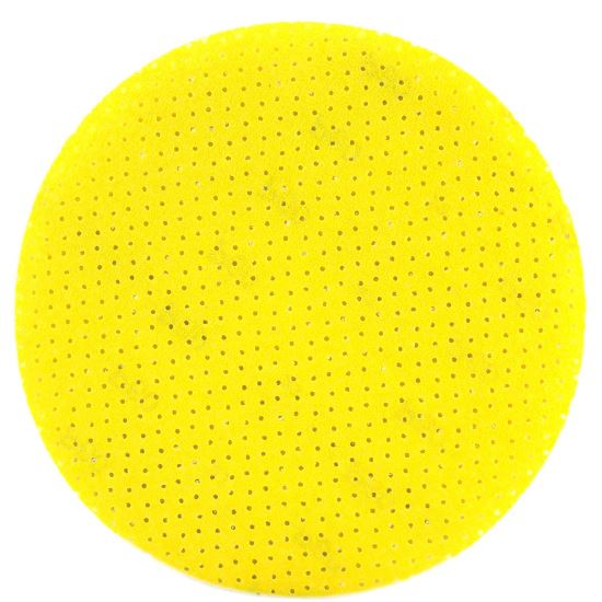 Disc abraziv perforat pe baza de flizelina pentru girafa, 225 mm, granulatie P180, prindere velcro, set 3 buc, fara praf, Multi Pad
