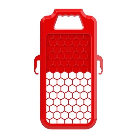 Gratar plastic, Beorol, 15x32 cm, Rosu