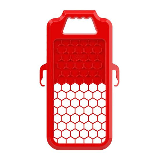 Gratar plastic, Beorol, 15x32 cm, Rosu