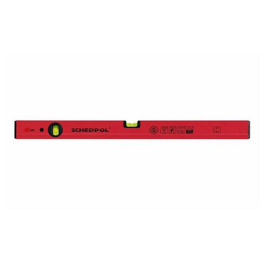 Nivela, boloboc, Schedpol, aluminiu, cu magnet, 2 bule, 60 cm