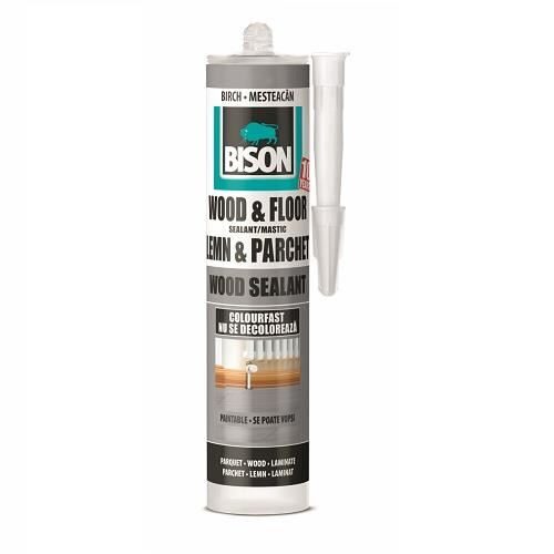 Mastic pentru lemn BISON Wood Sealant, 300ml, mesteacan