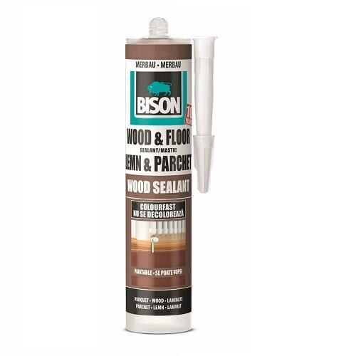 Mastic pentru lemn BISON Wood Sealant, 300ml, merbau
