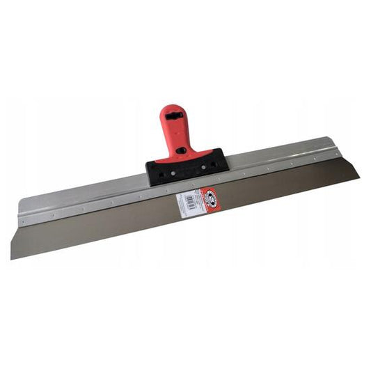 Spaclu inox fatade, 68x6 cm x 0.5 mm, maner soft, Popular, Olejnik
