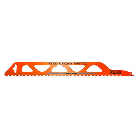 Panza, lama, fierastrau tip sabie, pentru beton celular, HM/TCT, 32 dinti, 445 mm, Richmann Exclusive