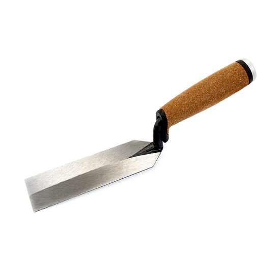 Mistrie otel calit, pentru zidarie, ingusta, 15.2 cm, maner pluta, Olejnik