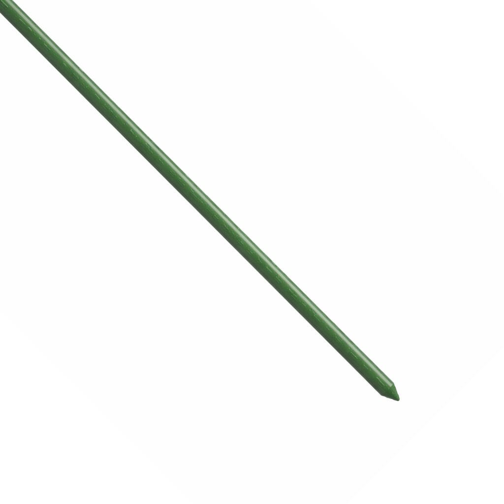 Suport/arac pentru plante, rosii, metal + PVC, verde, 0.8x75 cm, Artool