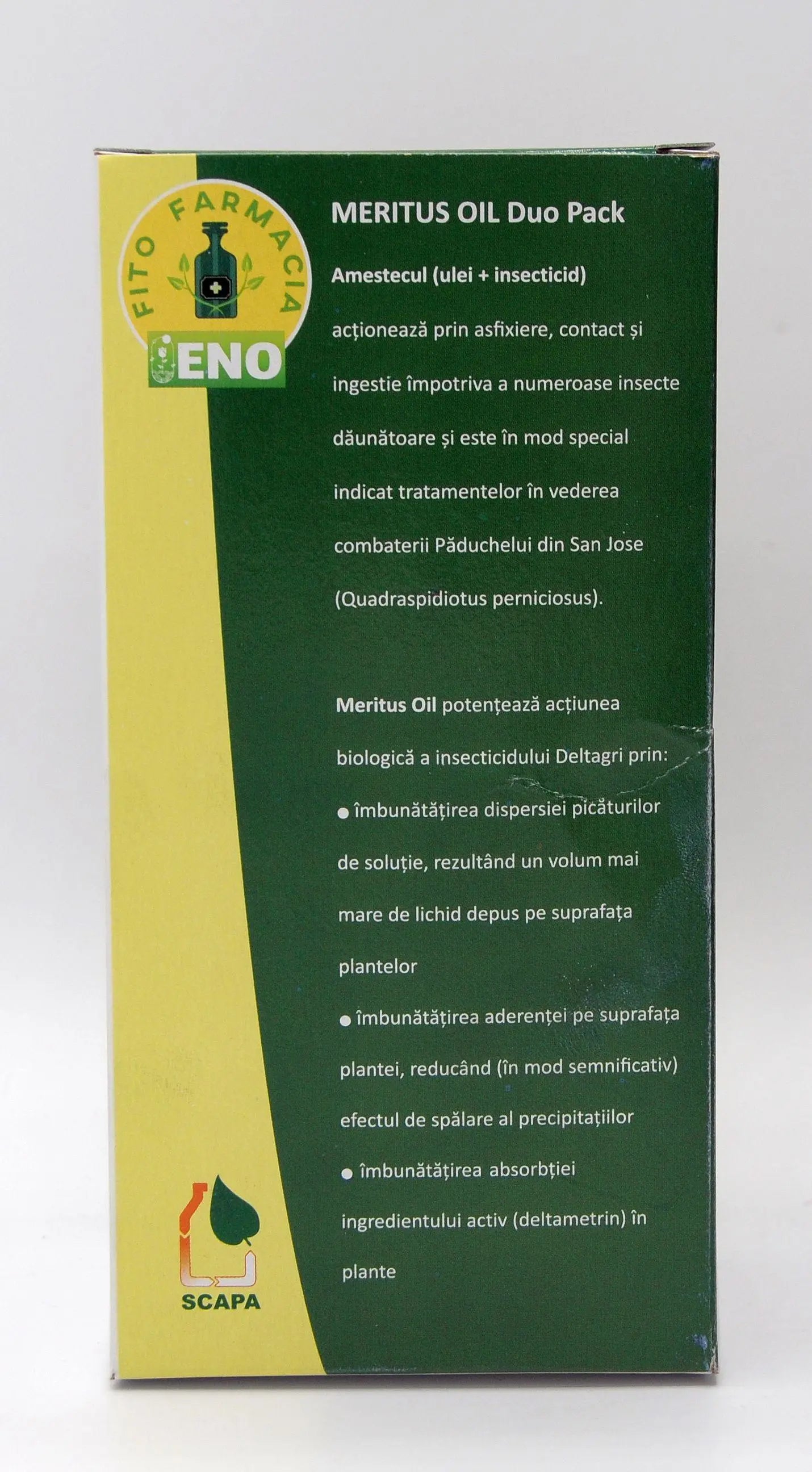 Pachet ULEI HORTICOL + INSECTICID - Tratament de Iarna - 65 L apa