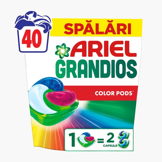 ARIEL GRANDIOS DETERGENT CAPSULE 40BUC MOUNTAIN SPRING