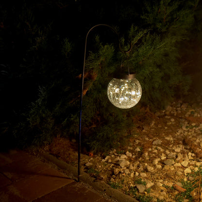 Lampa solara pentru gradina, 20 LED-uri, 75 cm, Rigel