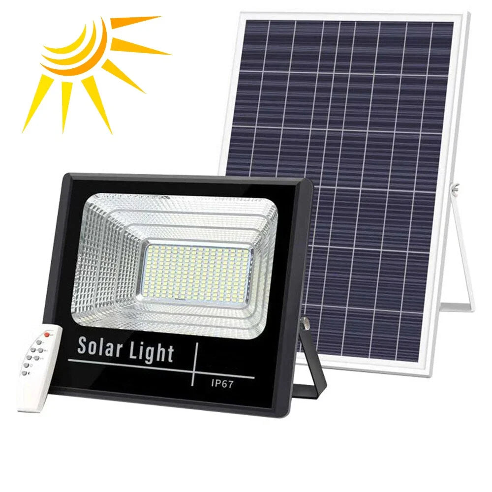Proiector cu Panou Solar 150 W