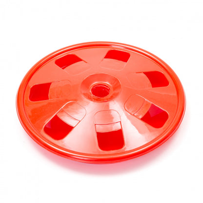 Adăpătoare rotundă cu găuri pentru păsări – practică și economică