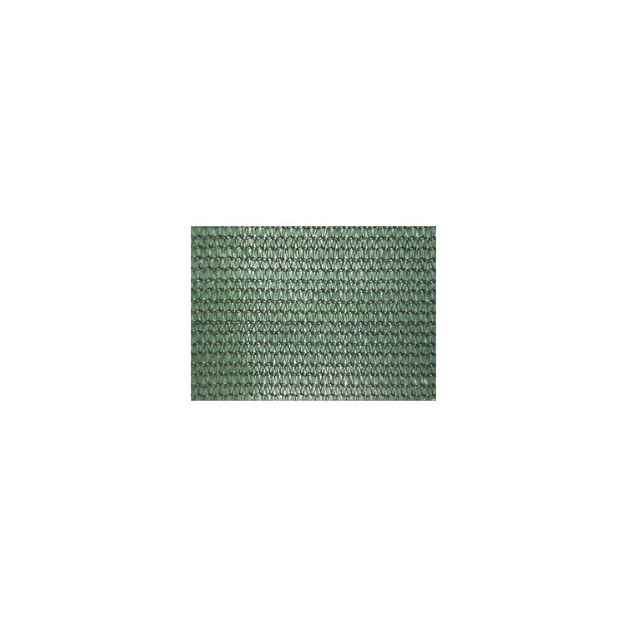 Plasa de umbrire, HDPE, 80 g/mp, grad de umbrire 80%, verde, 50x1.5 m