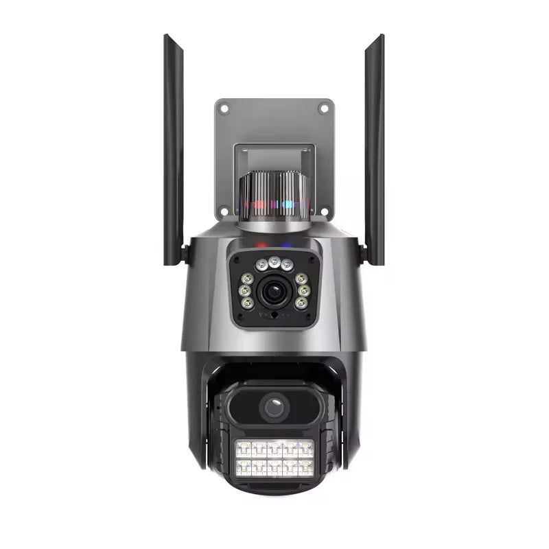 Cameră Supraveghere WiFi Exterior/Interior – HD, Night Vision, Alertă pe Telefon - SolPlant.ro