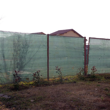 Plasa de umbrire, HDPE, 80 g/mp, grad de umbrire 80%, verde, 50x1.5 m