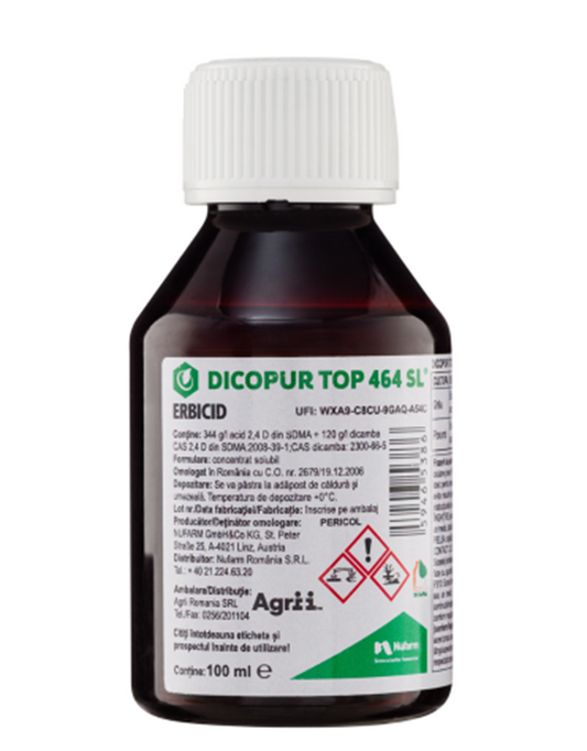 Dicopur D - Erbicid Sistemic Hormonal Postemergent - Grau, Porumb - Buruieni Dicotiledonate, Nufarm
