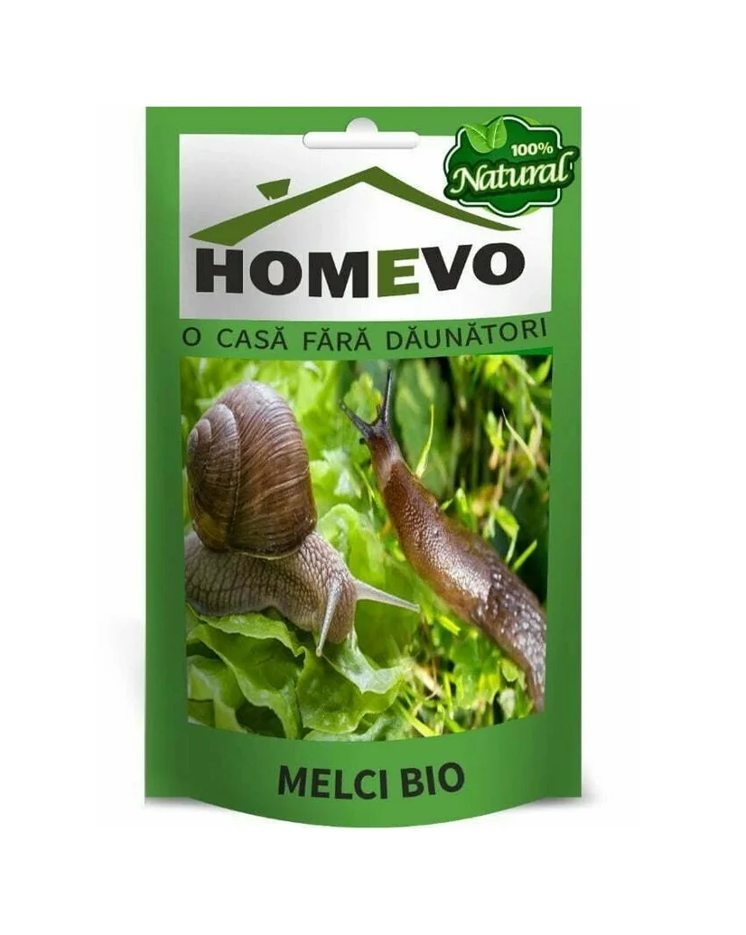 HOMEVO MELCI 50G MIX MINERAL - Bariera Naturala prin Actiune Mecanica - Melci si Limacsi, 100% Natural
