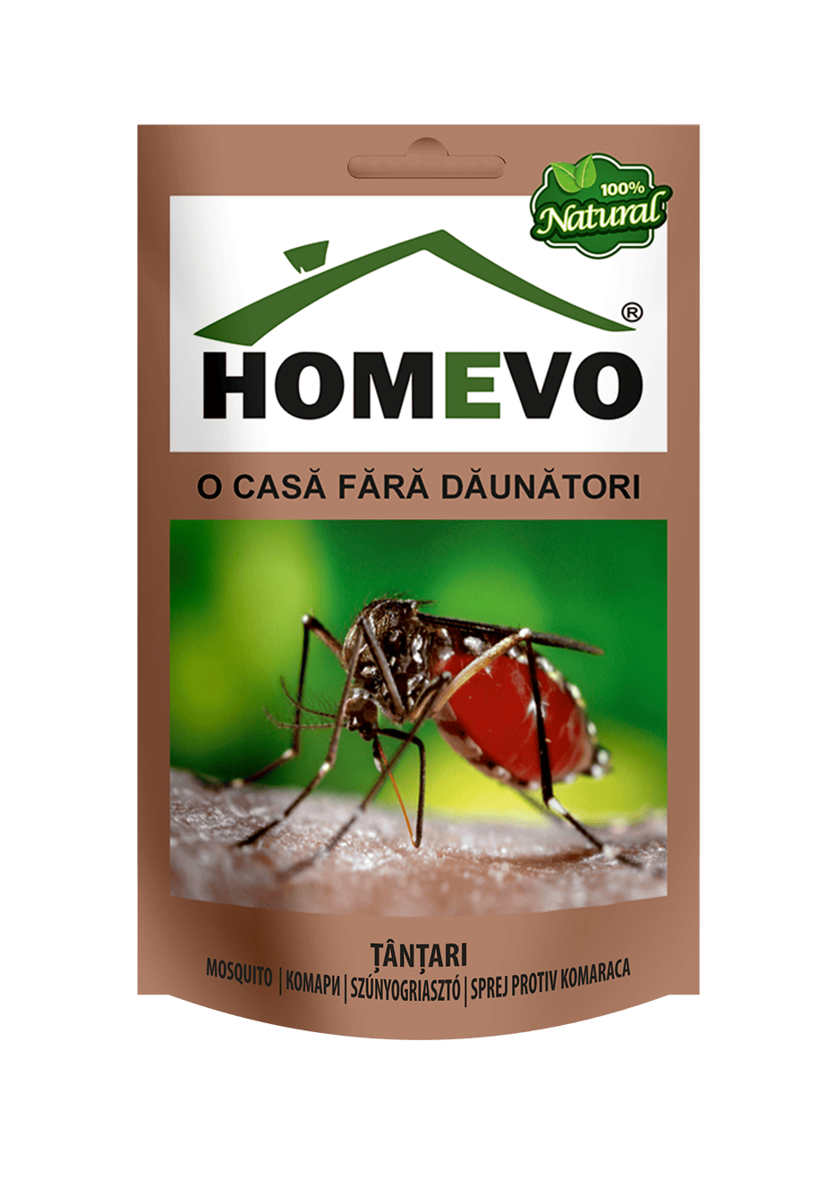 HOMEVO TANTARI 8ML - Repelent Natural cu Lavanda si Argint Nanocoloidal - Terase, Balcoane, Interior si Exterior